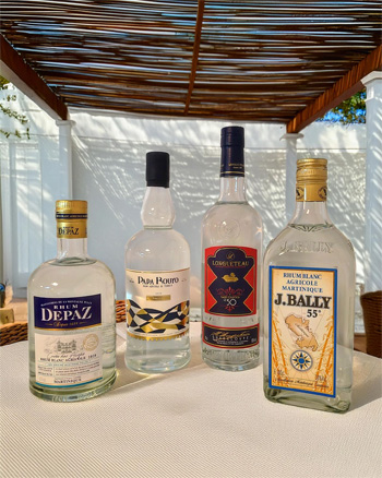 Comment déguster du rhum blanc