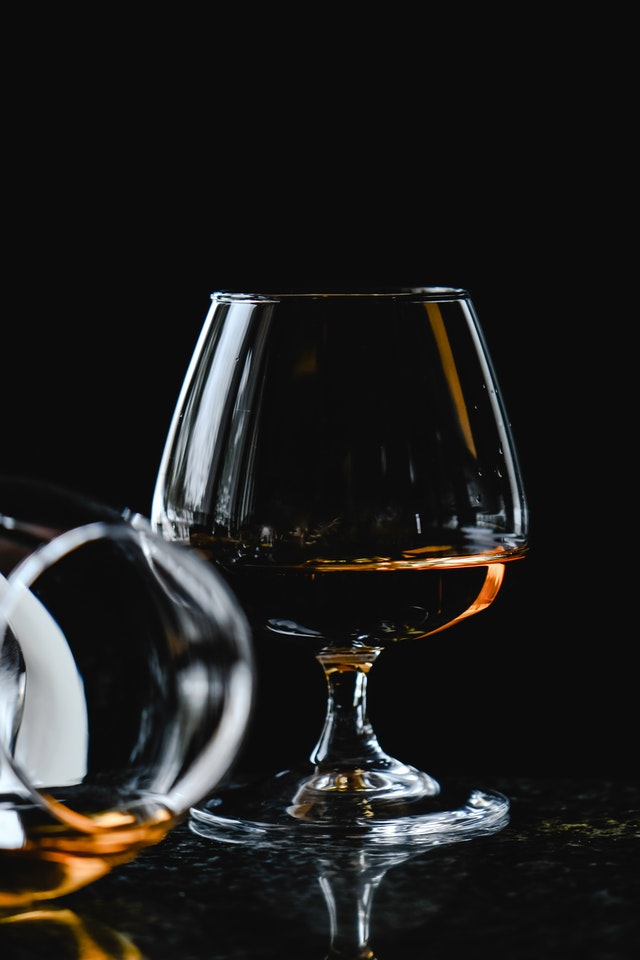 Verre Cognac pour cocktail