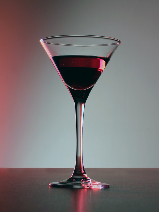 Verre Martini pour cocktail