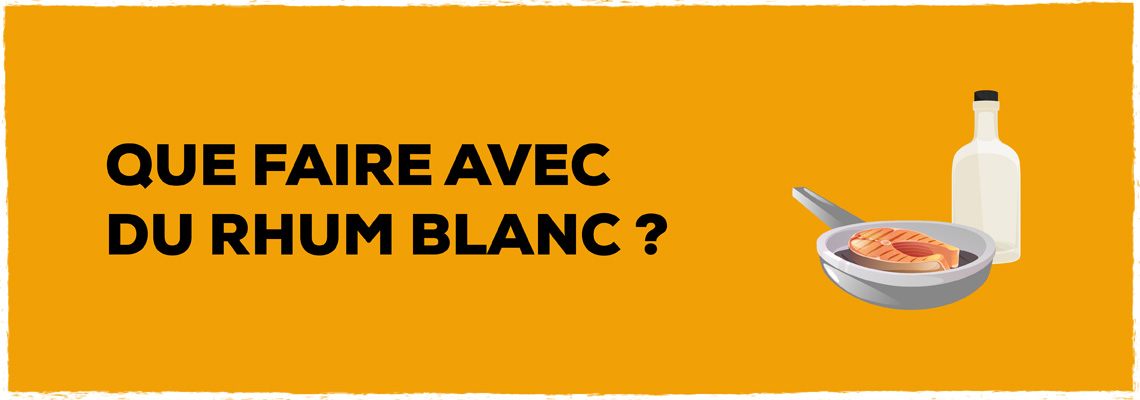 Illustration Que faire avec du rhum blanc ? Nos meilleures idées