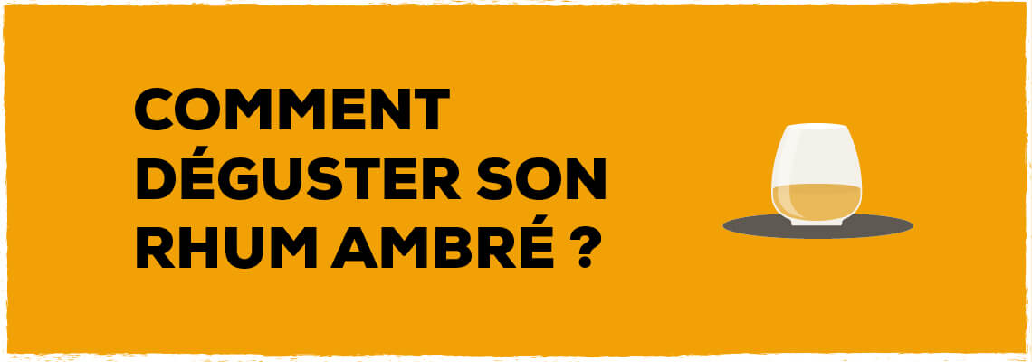 Illustration Comment déguster du rhum ambré ?